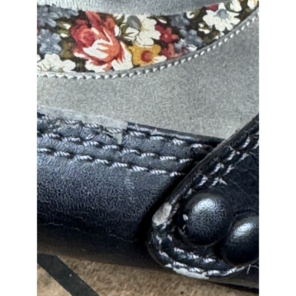 Vintage Mudd Black Kitten High Heel 2" Mary Jane Size 8m - Picture 10 of 13